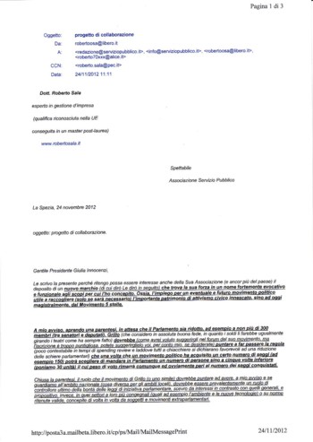 link alla prova di presentazione mia petizione